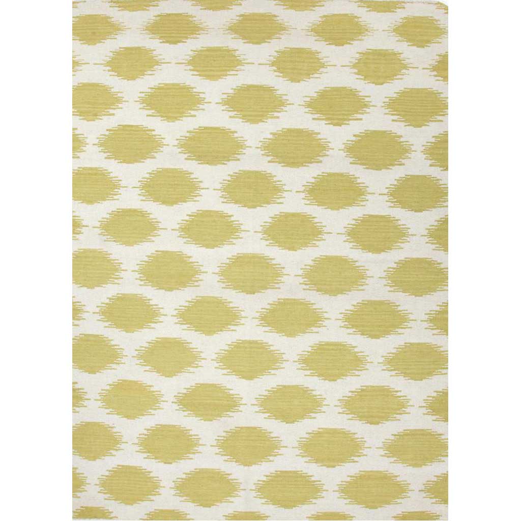 Maroc Nyasha White/Wild Lime Area Rug