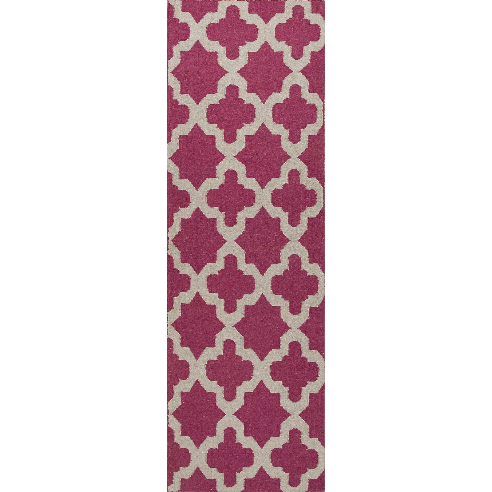 Maroc Aster Medium Magenta Runner Rug