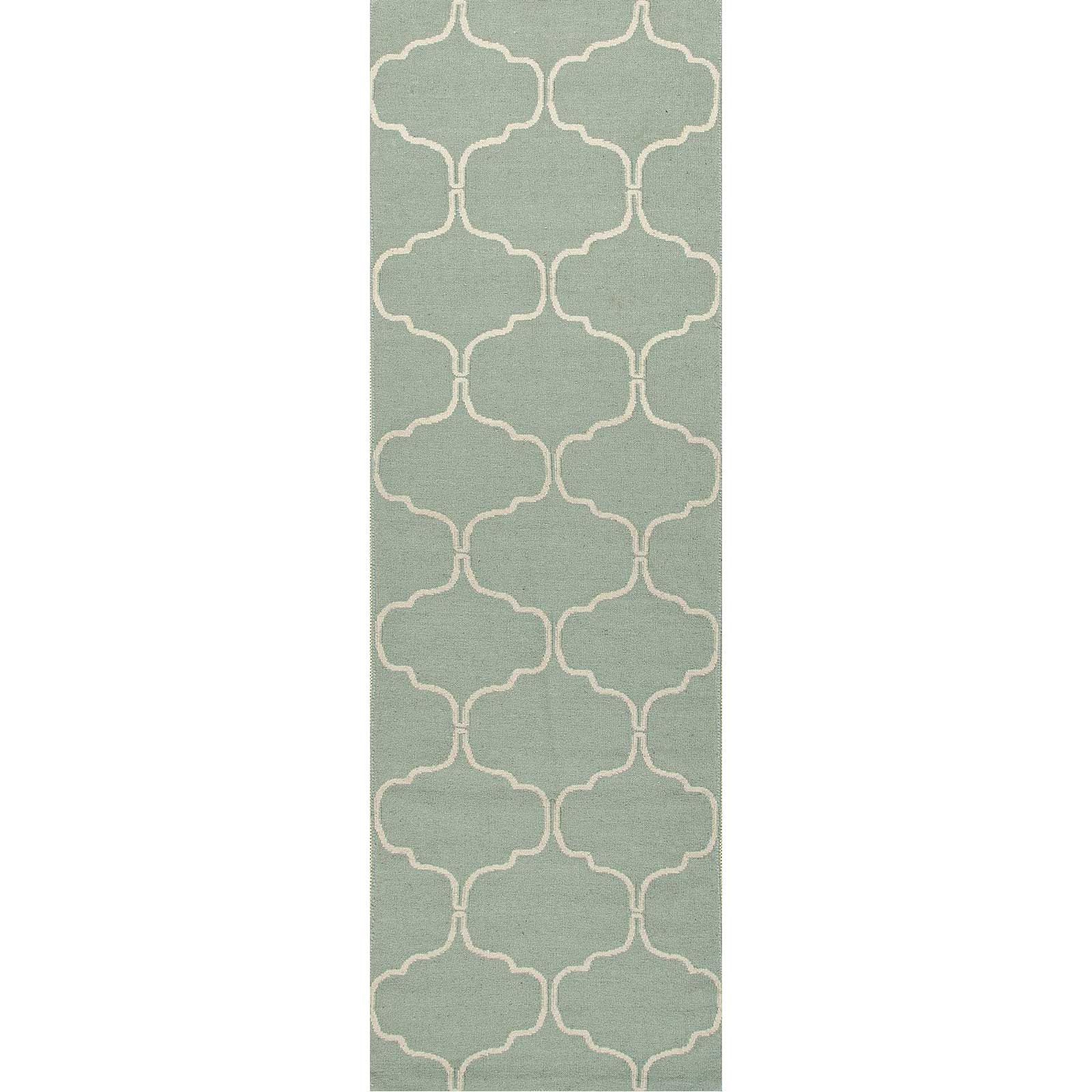 Maroc Delphine Silver Sea Moss Runner Rug