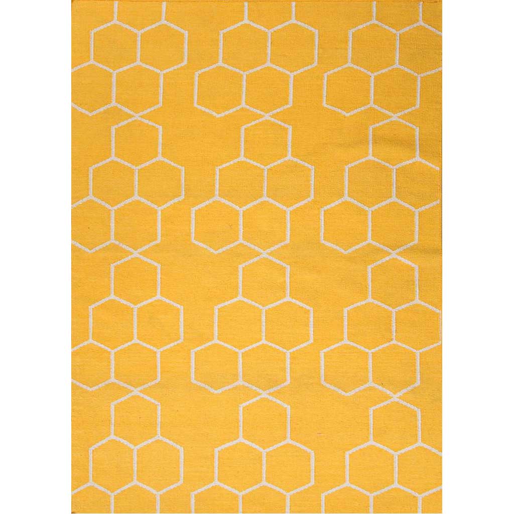 Maroc Abdel Yellow Area Rug