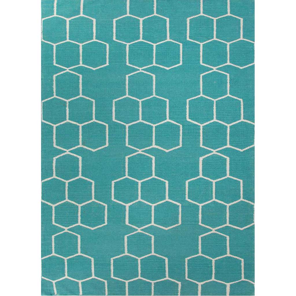 Maroc Abdel Ceramic/White Area Rug