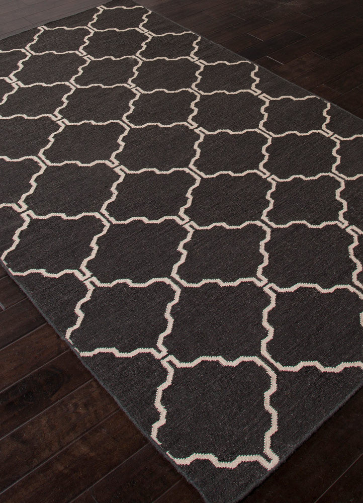 Maroc Delphine Black Olive/Antique White Area Rug