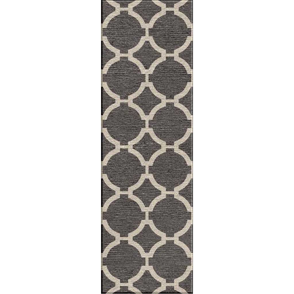 Maroc Rafi Liquorice Runner Rug