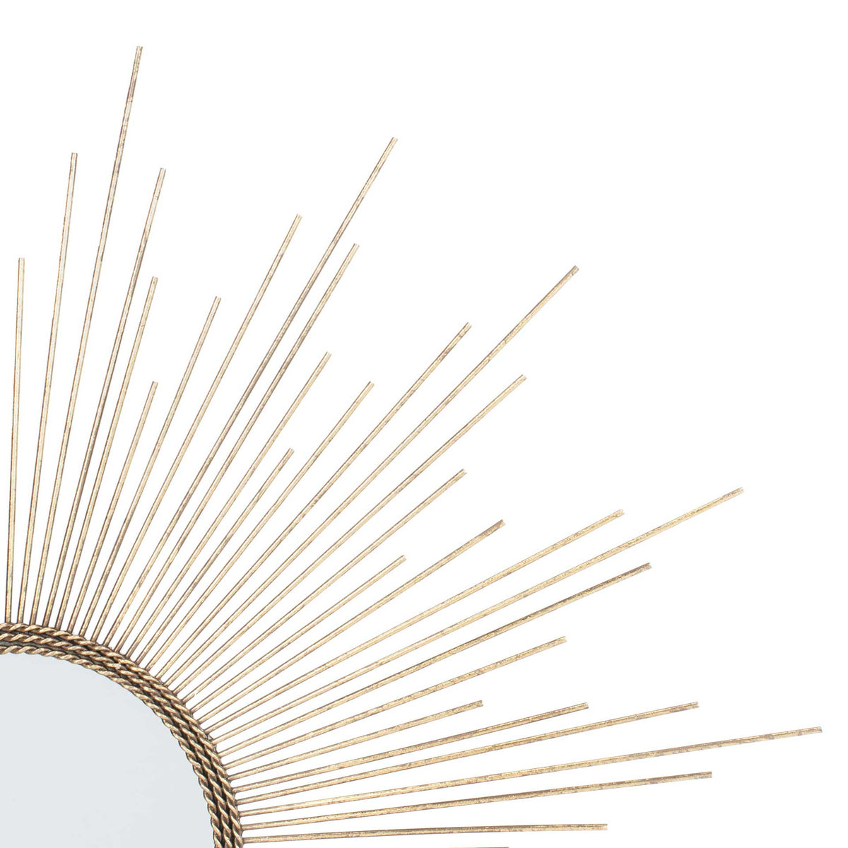 Maverick Sunburst Mirror Goldleaf