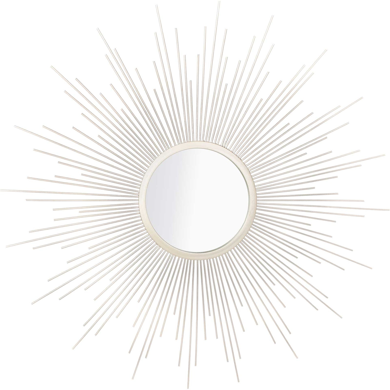 Alisha Sunburst Mirror Silver