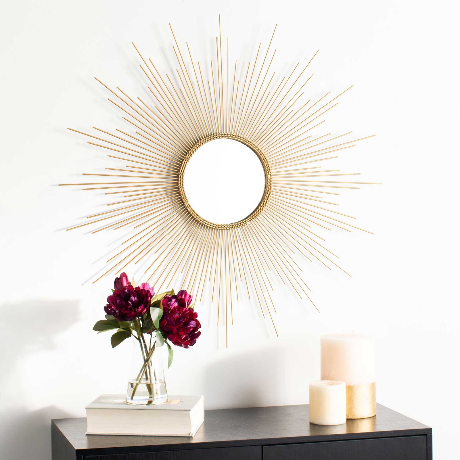 Lorelei Sunburst Mirror Gold