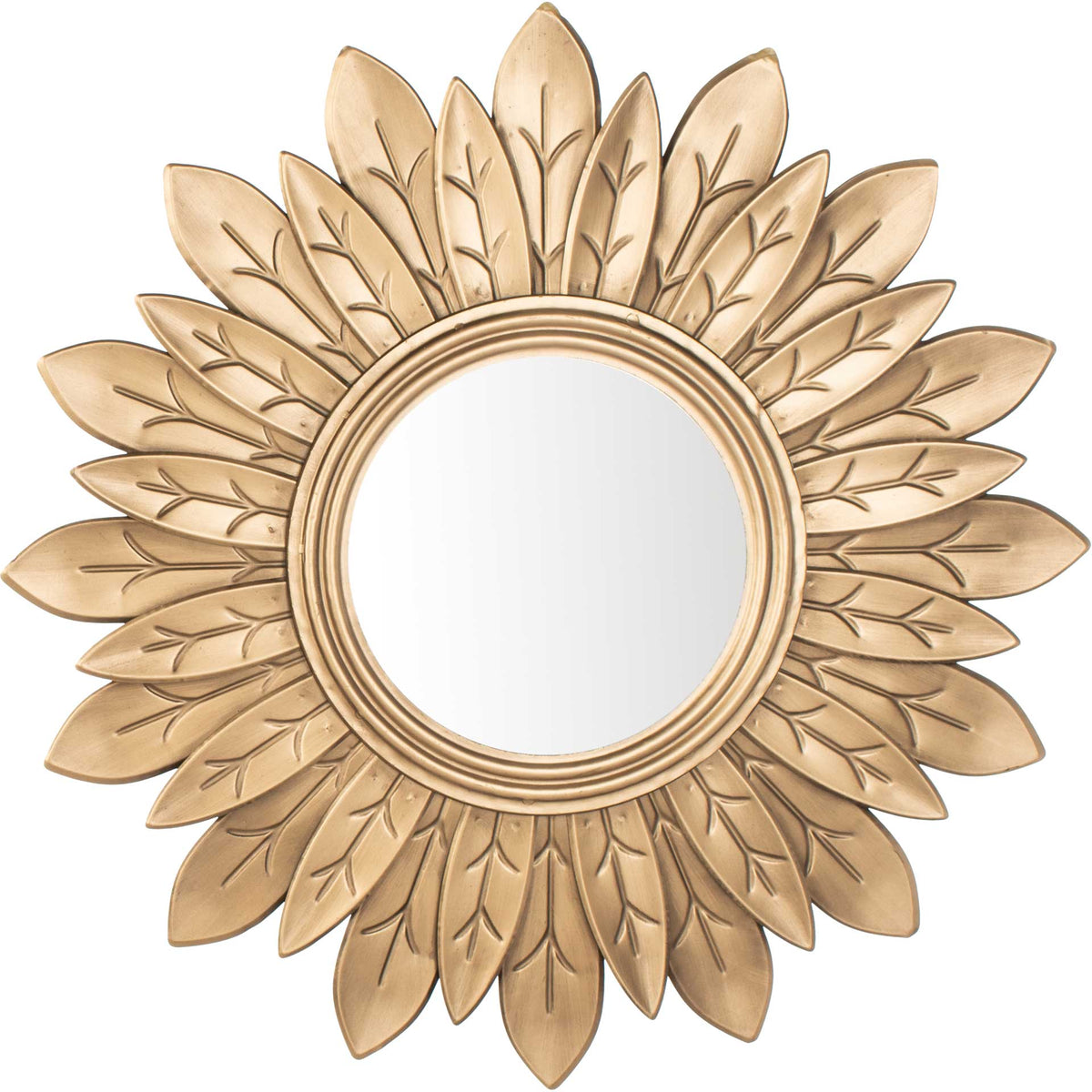 Alaya Sunburst Mirror Gold