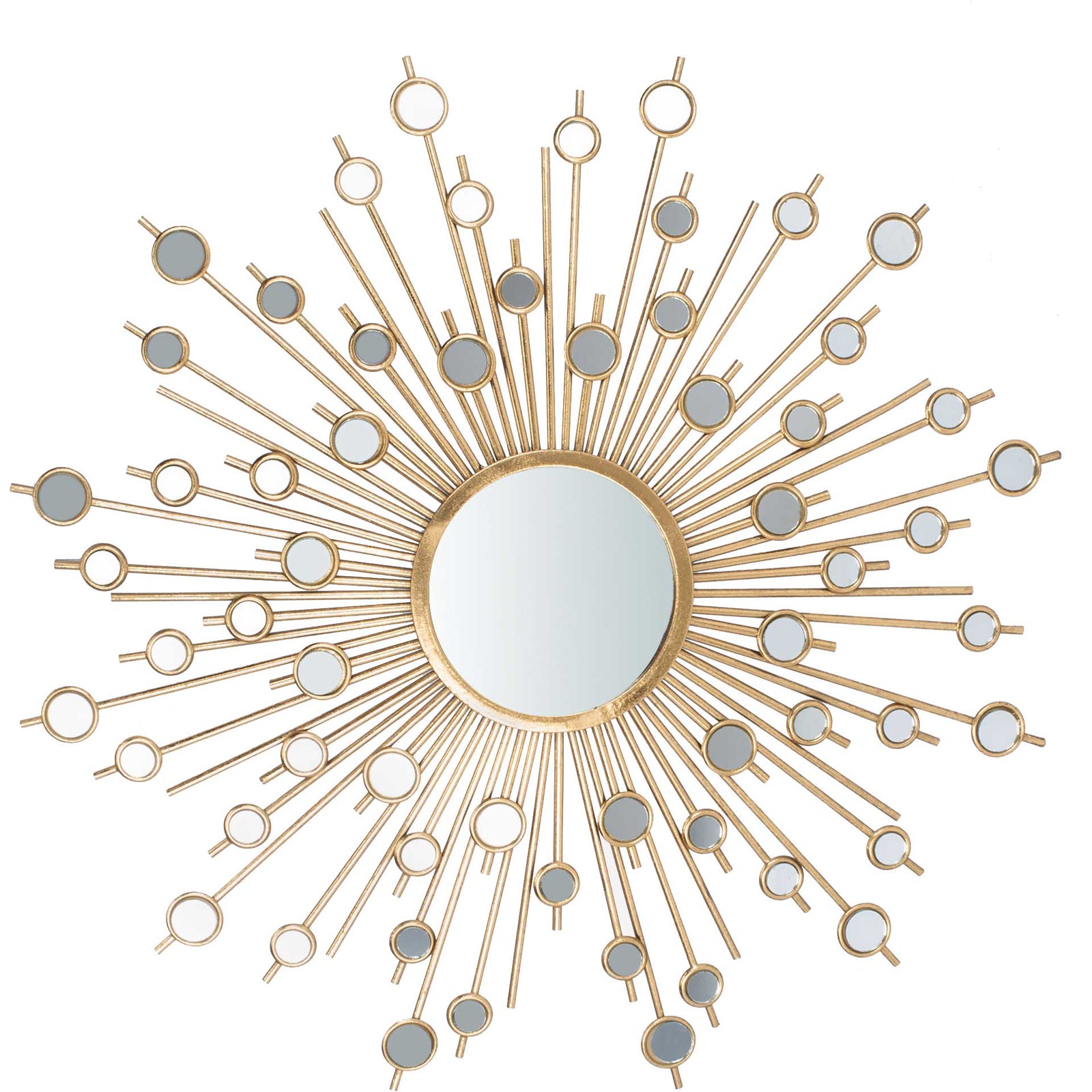 Niko Sunburst Mirror Gold