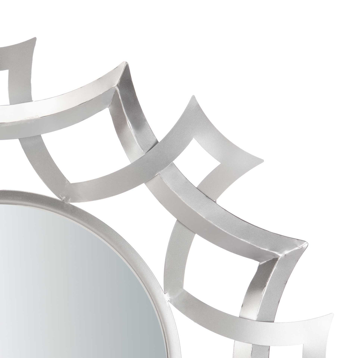 Aubrie Sunburst Mirror Brown