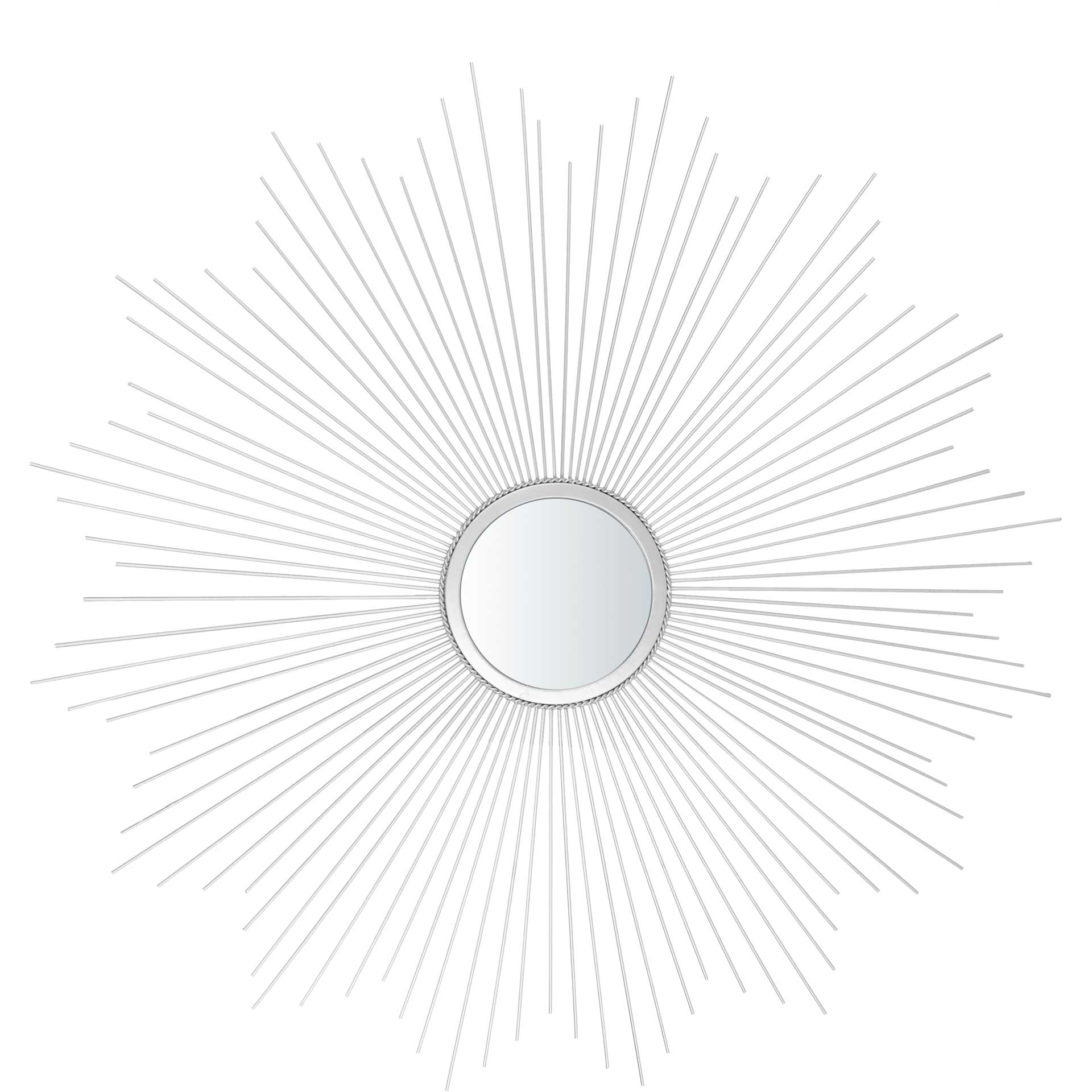 Ara Sunburst Mirror Silver