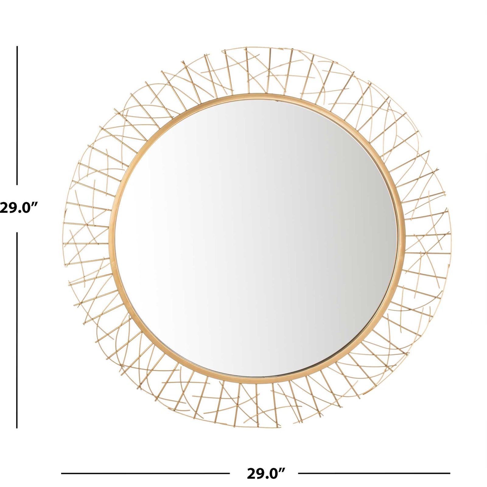 Elisa Mirror Gold