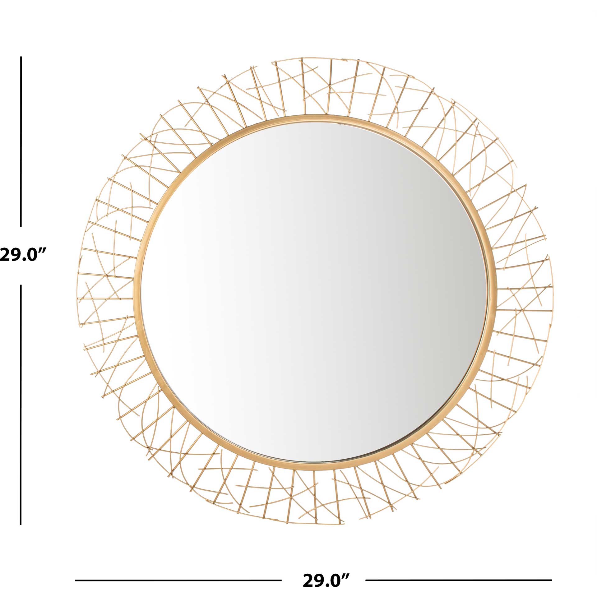 Elisa Mirror Gold