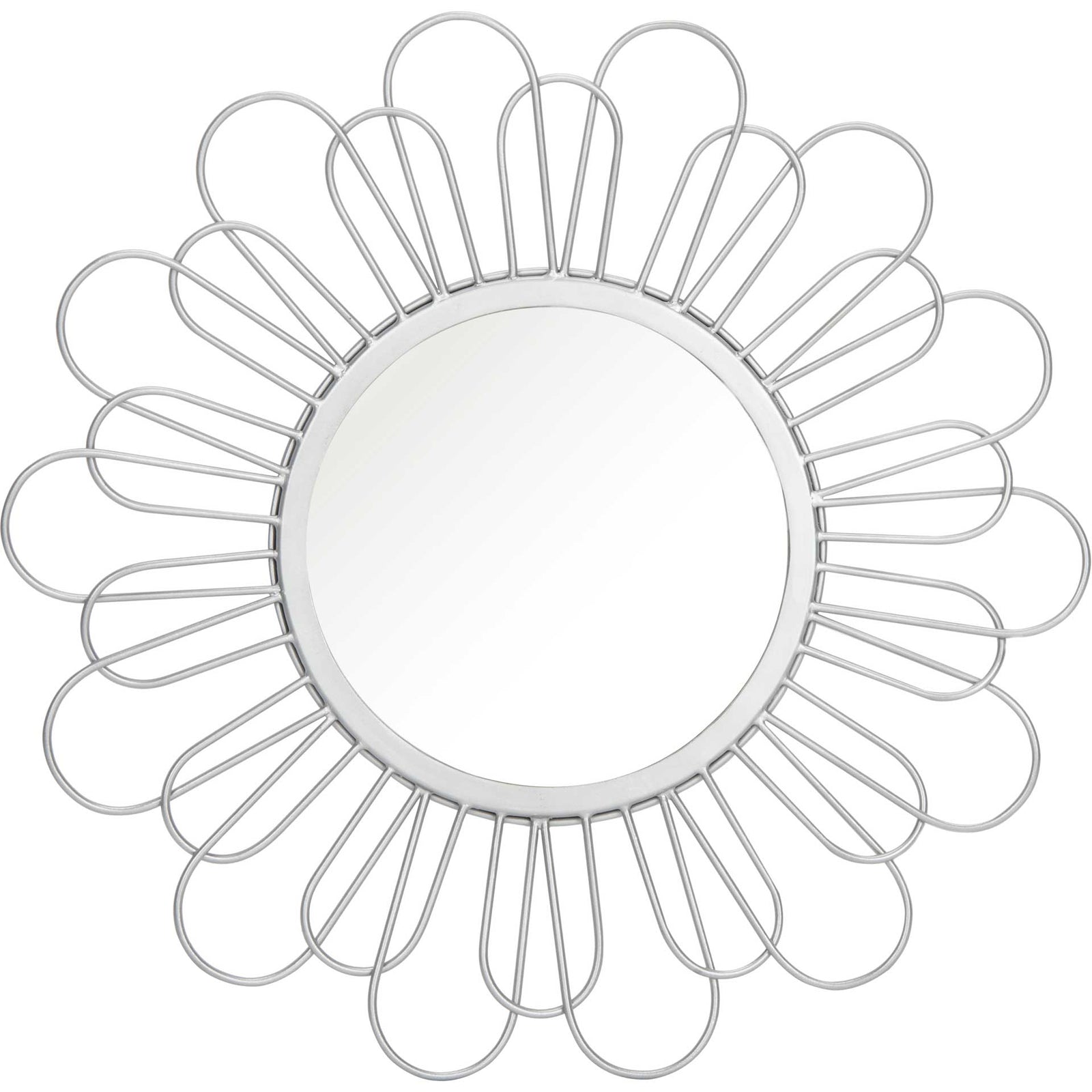 Louis Mirror Silver