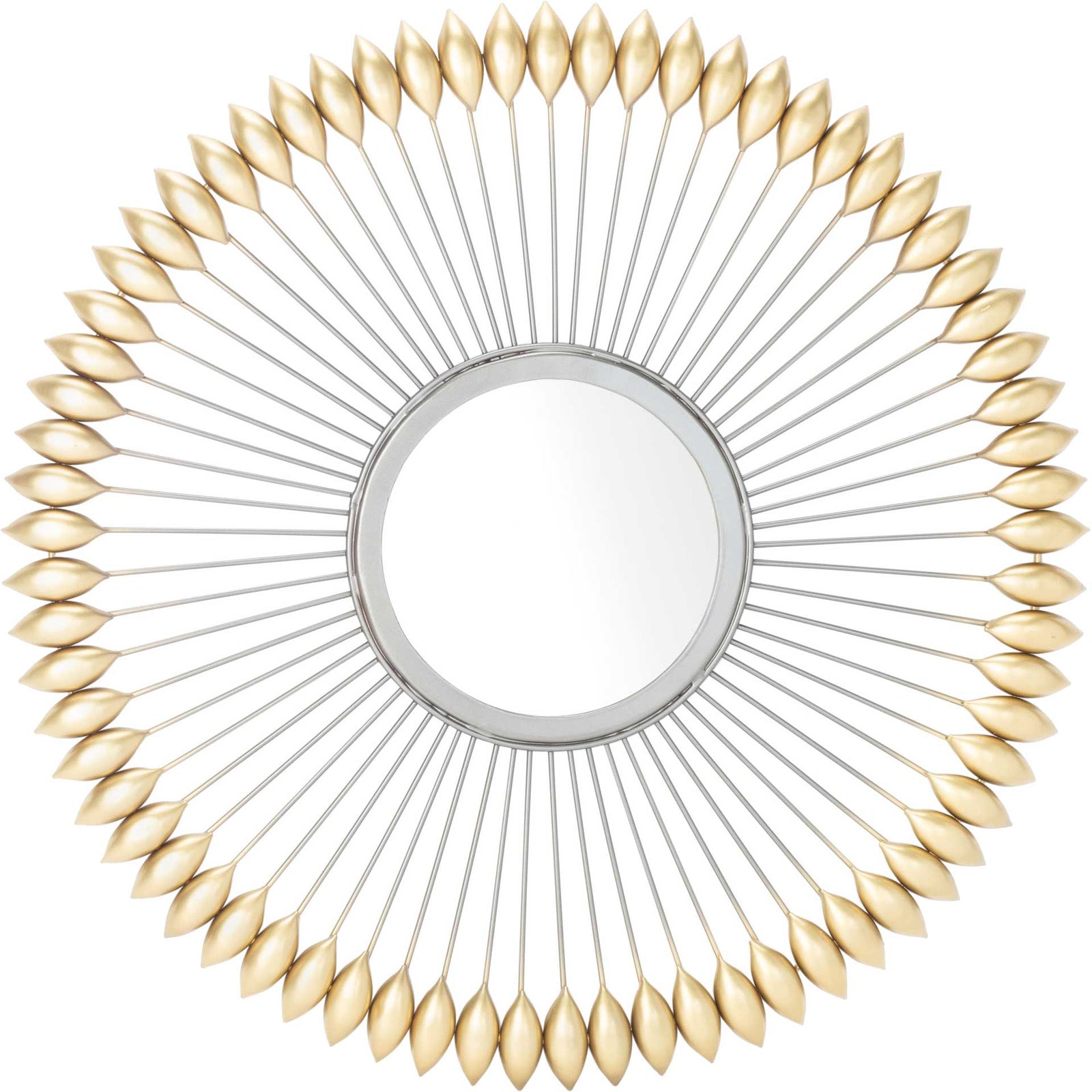 Rumford Mirror Zinc/Gold