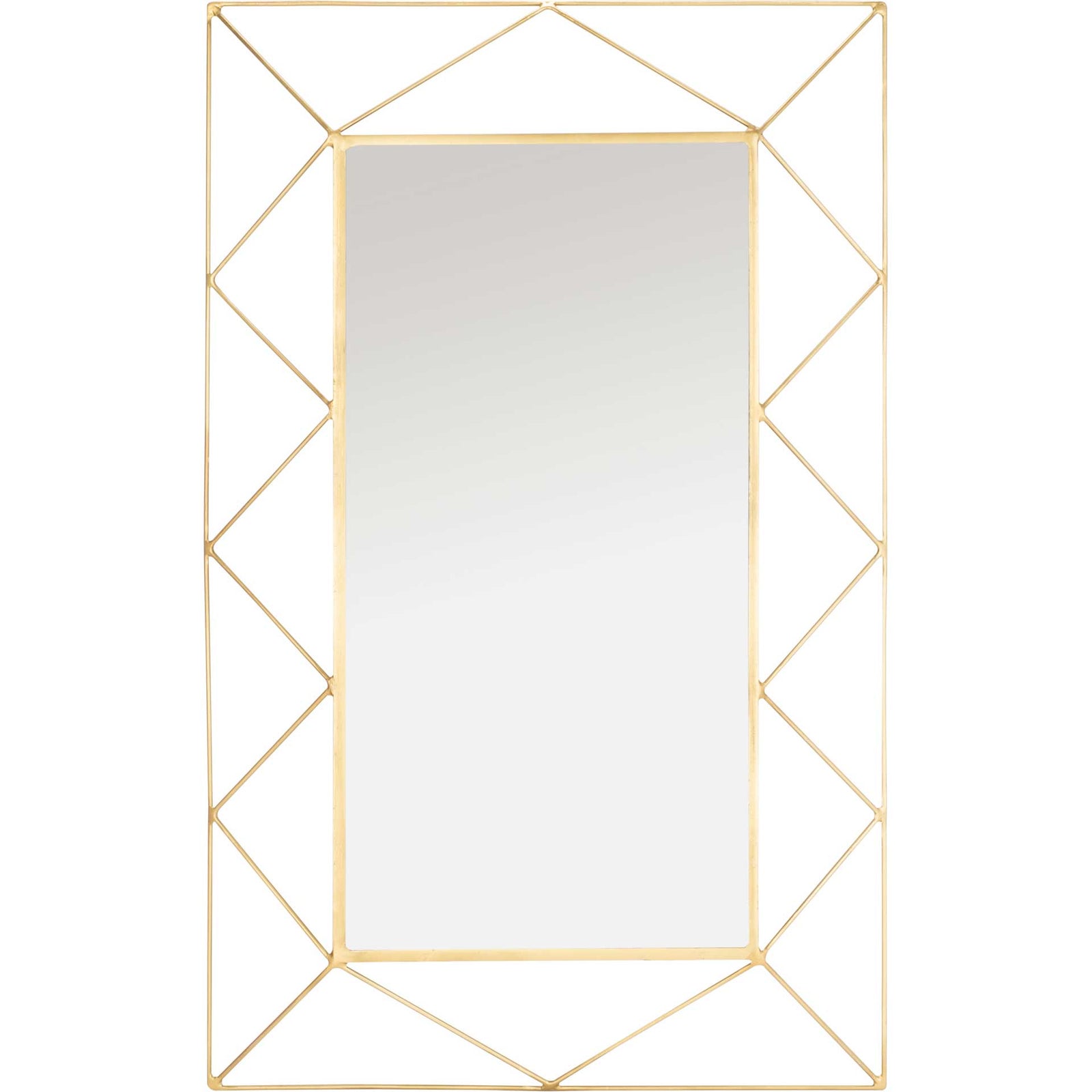 Heritage Mirror Brass