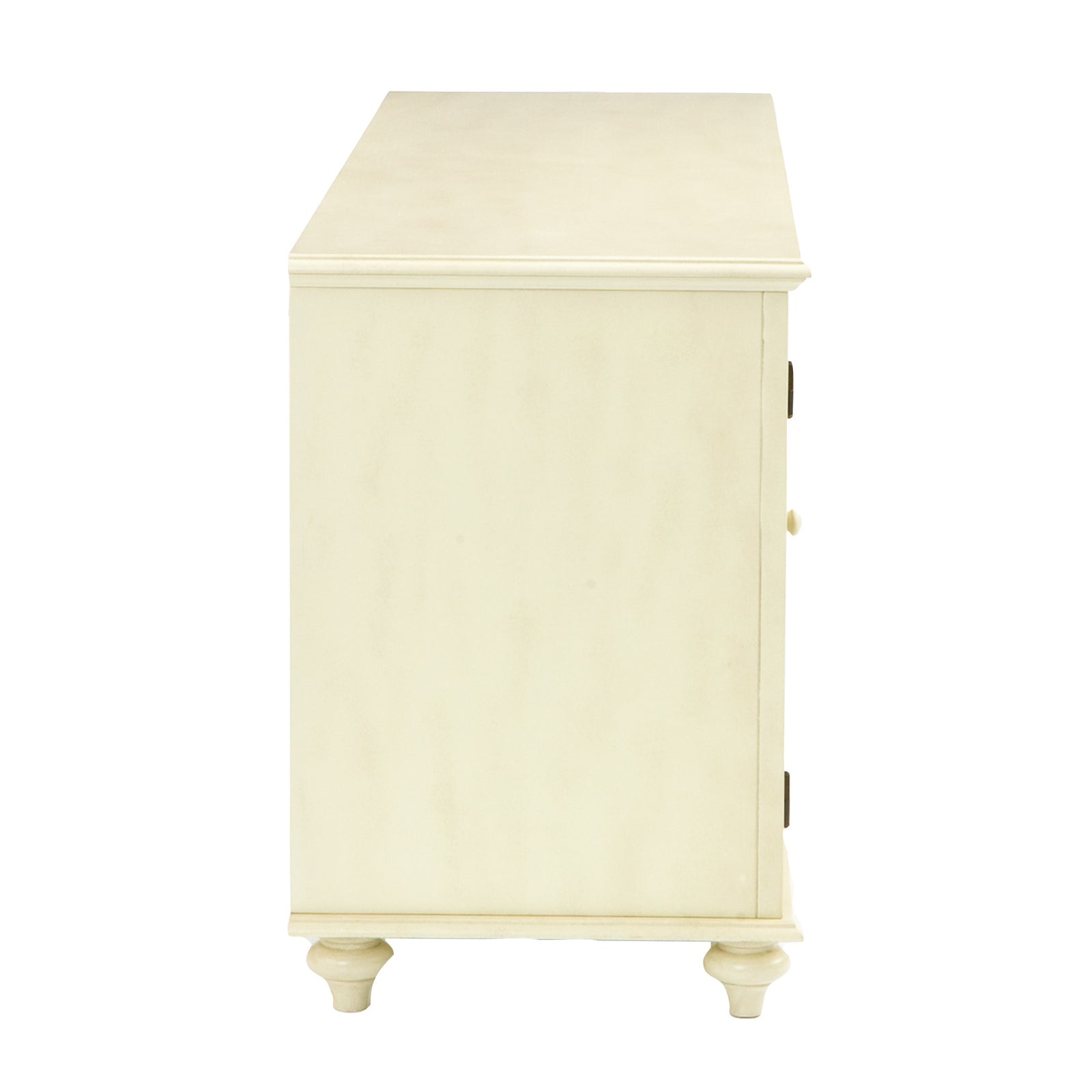 Covenant Media Stand Antique White