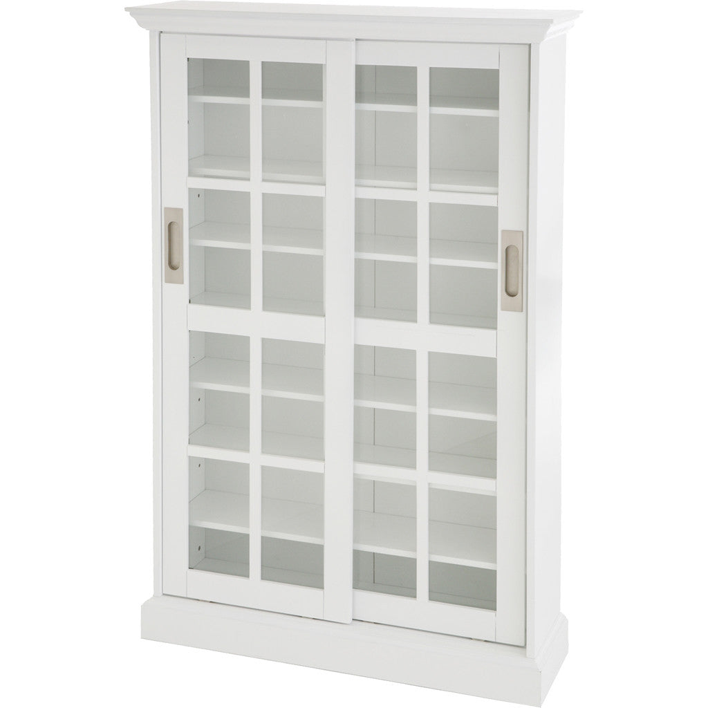 Pure Sliding Door Cabinet White