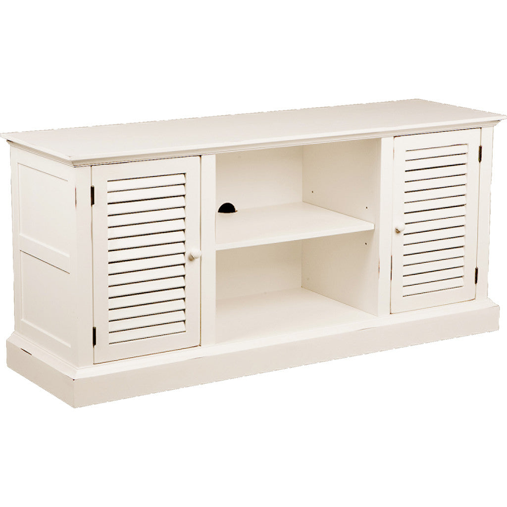 Arthur Media Stand Antique White