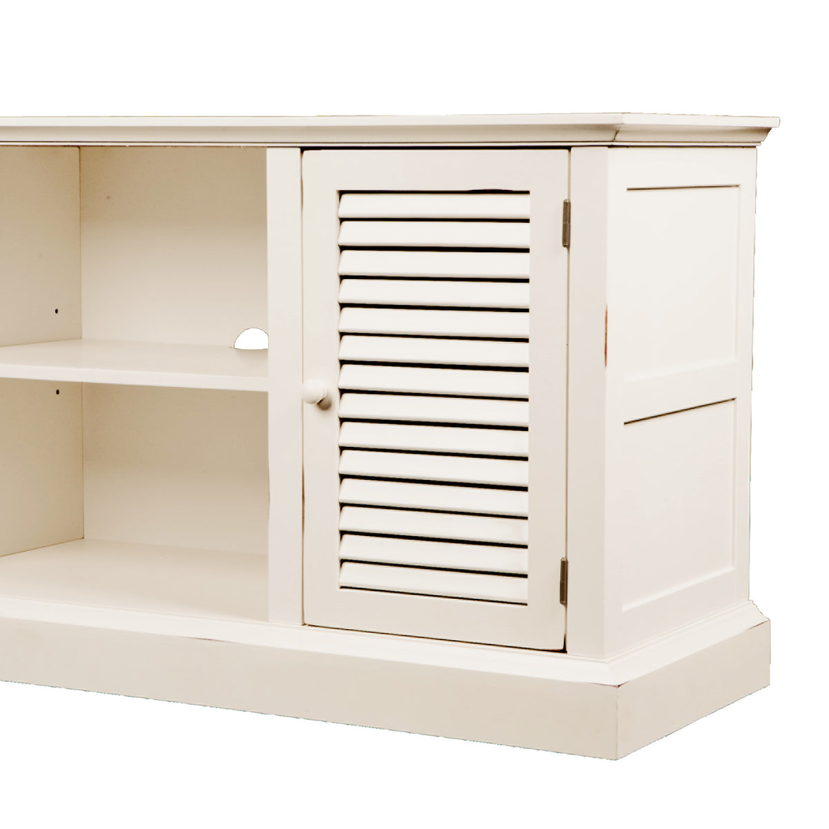 Arthur Media Stand Antique White