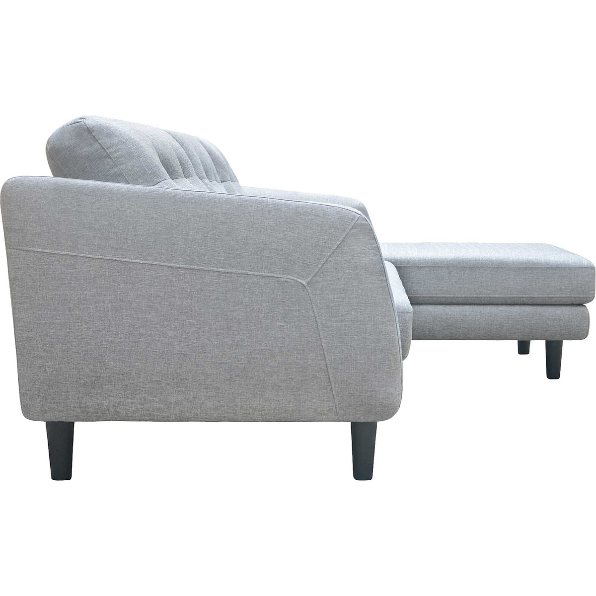 Corinne Sectional Dark Gray