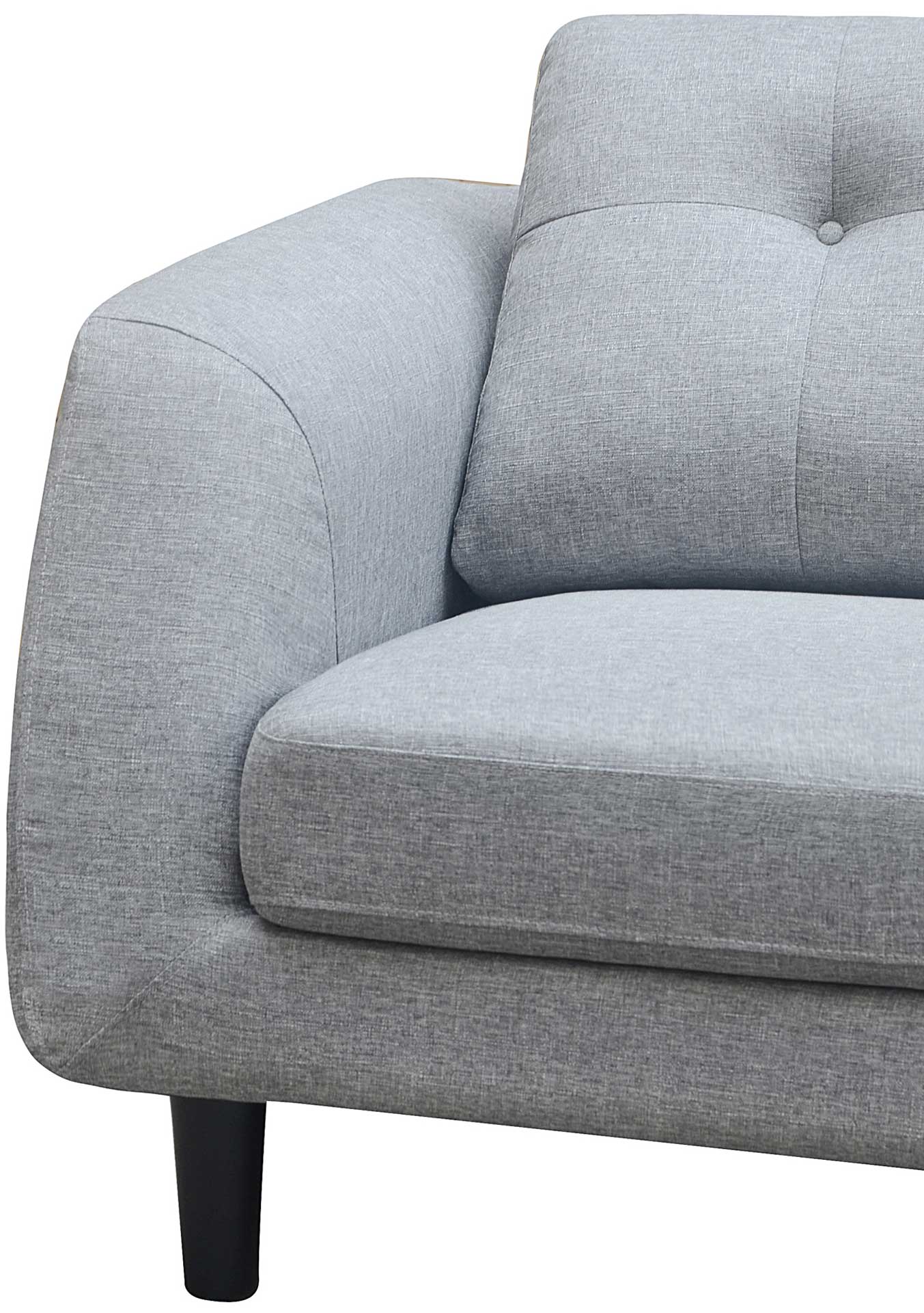 Corinne Sectional Dark Gray