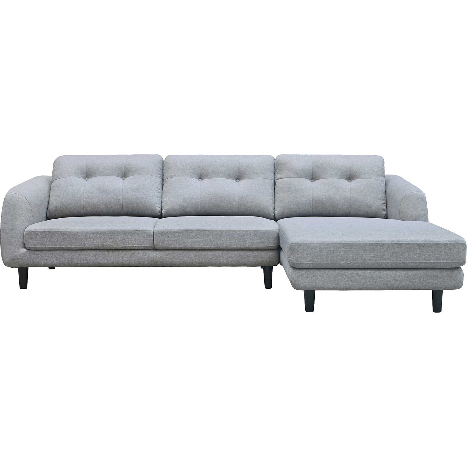 Corinne Sectional Dark Gray