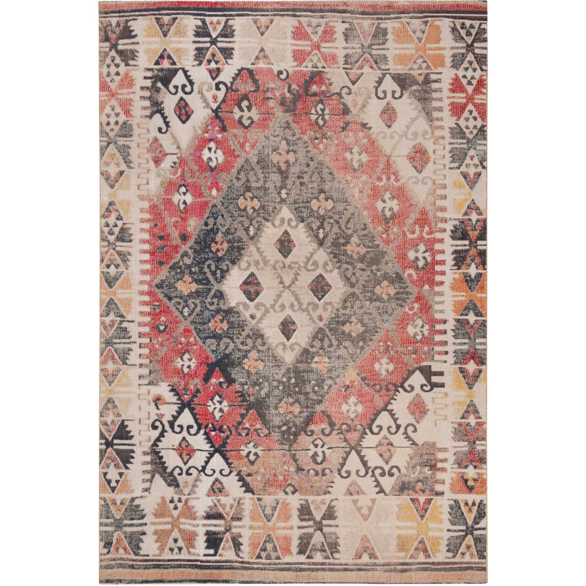Montage Rug Montage Rust/Ivory/Multi Area Rug - Froy.com