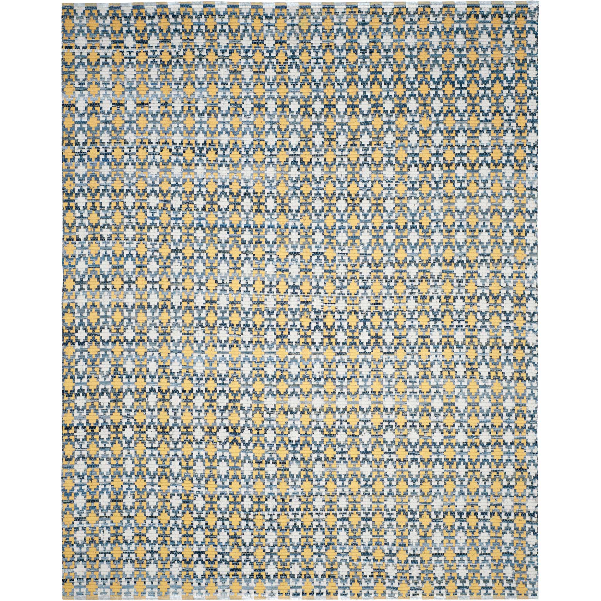 Montauk Mosaic Gold/Multi Area Rug - Froy.com