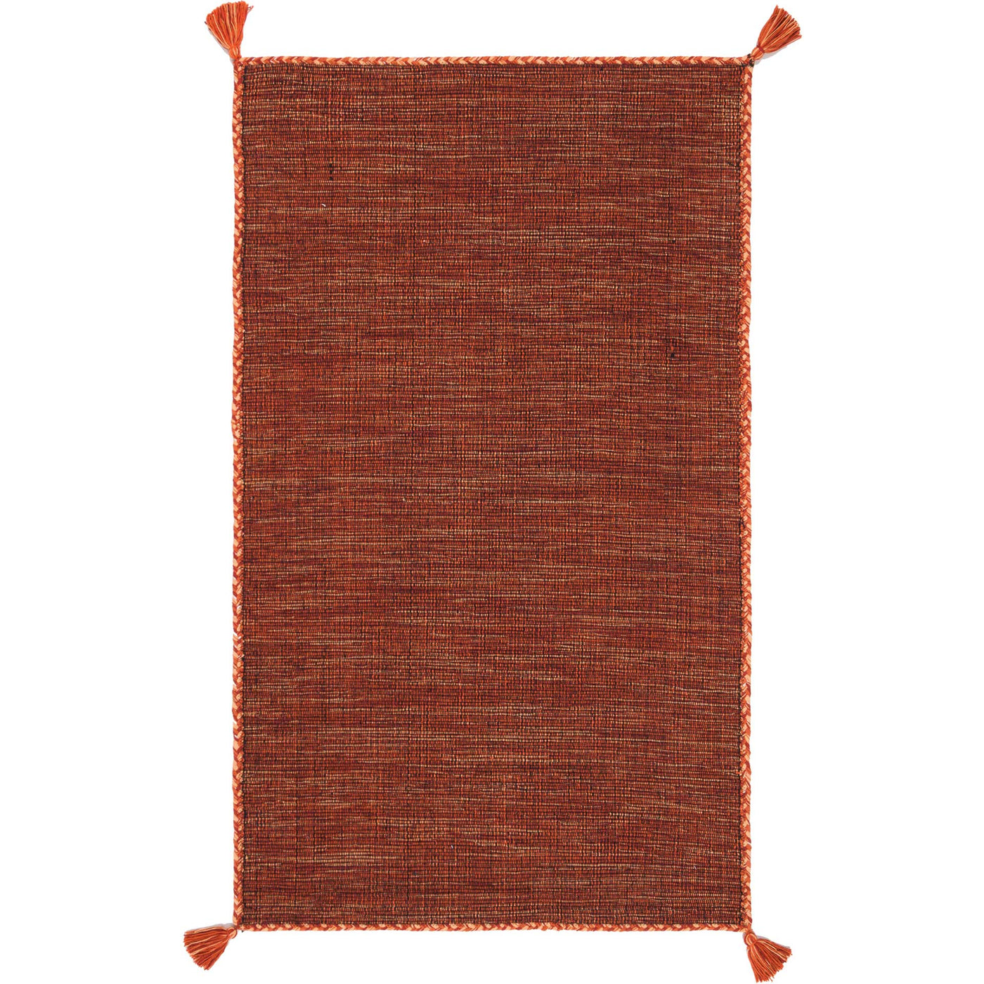 Montauk Washed Orange/Black Area Rug