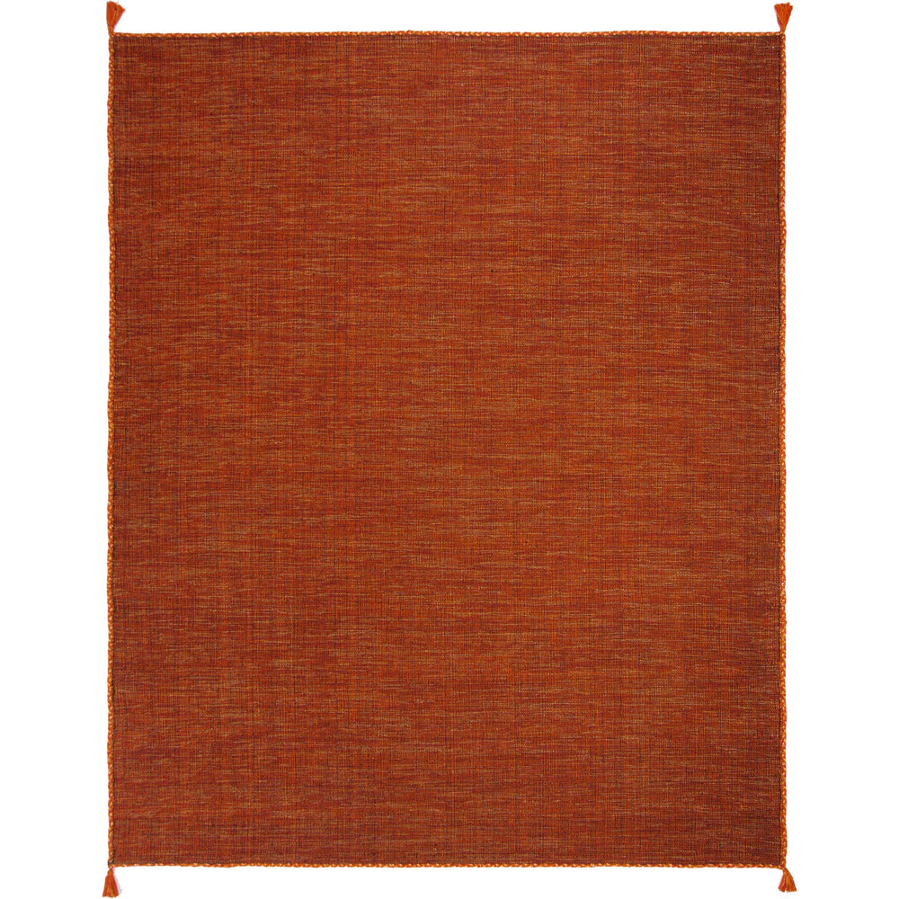 Montauk Washed Orange/Black Area Rug