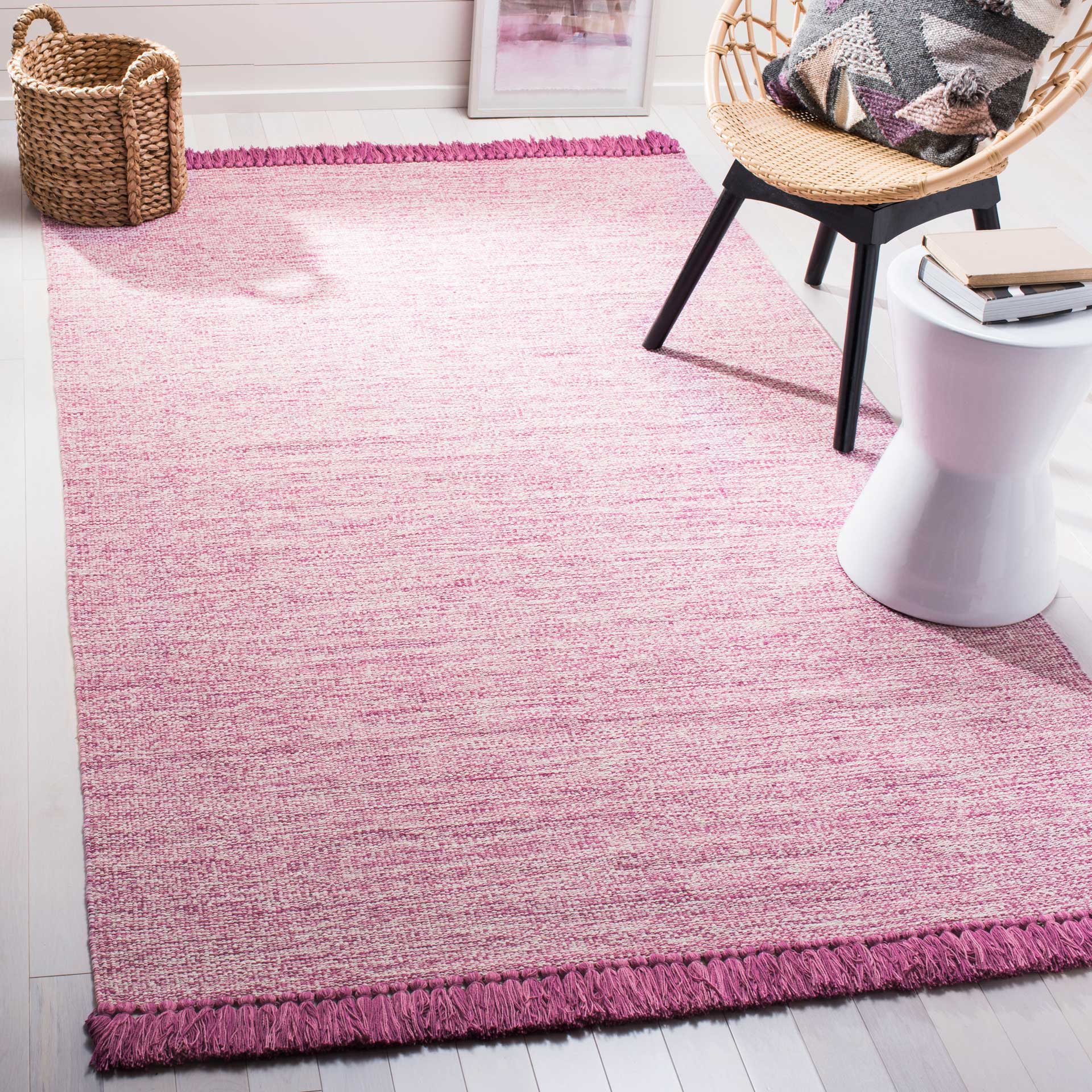 Montauk Pink Area Rug - Froy.com