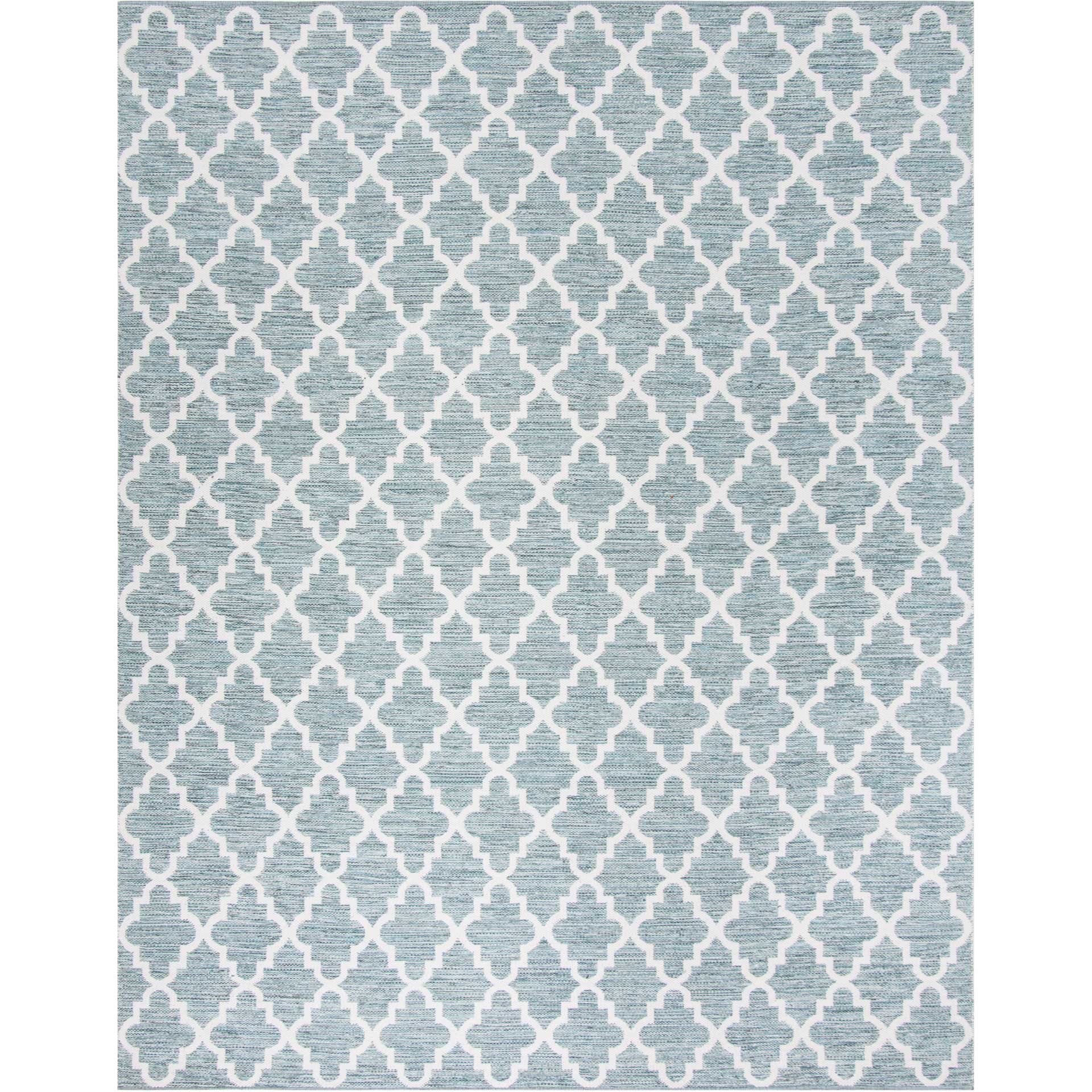 Montauk Moroccan Dark Mint/Ivory Area Rug - Froy.com