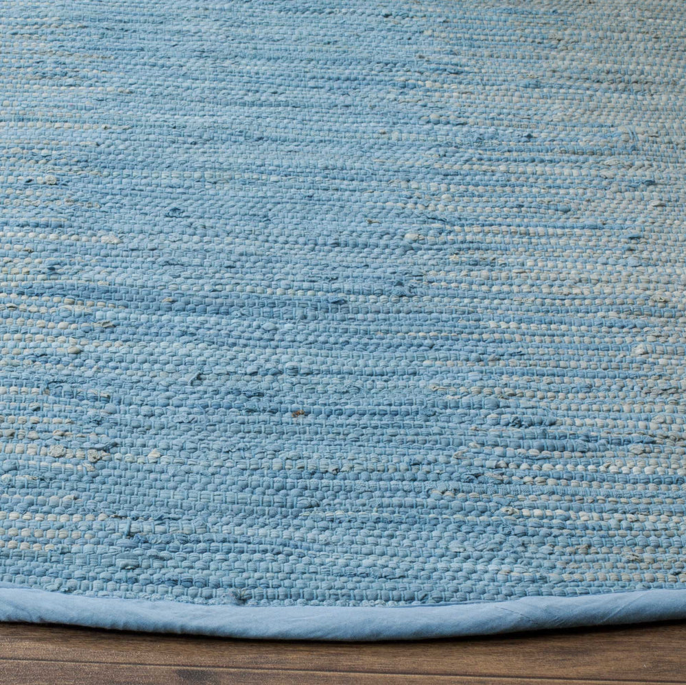 Montauk Dual Light Blue Round Rug - Froy.com