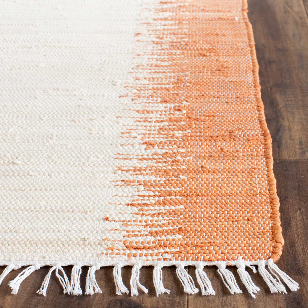 Montauk Frequency Orange Runner Rug - Froy.com