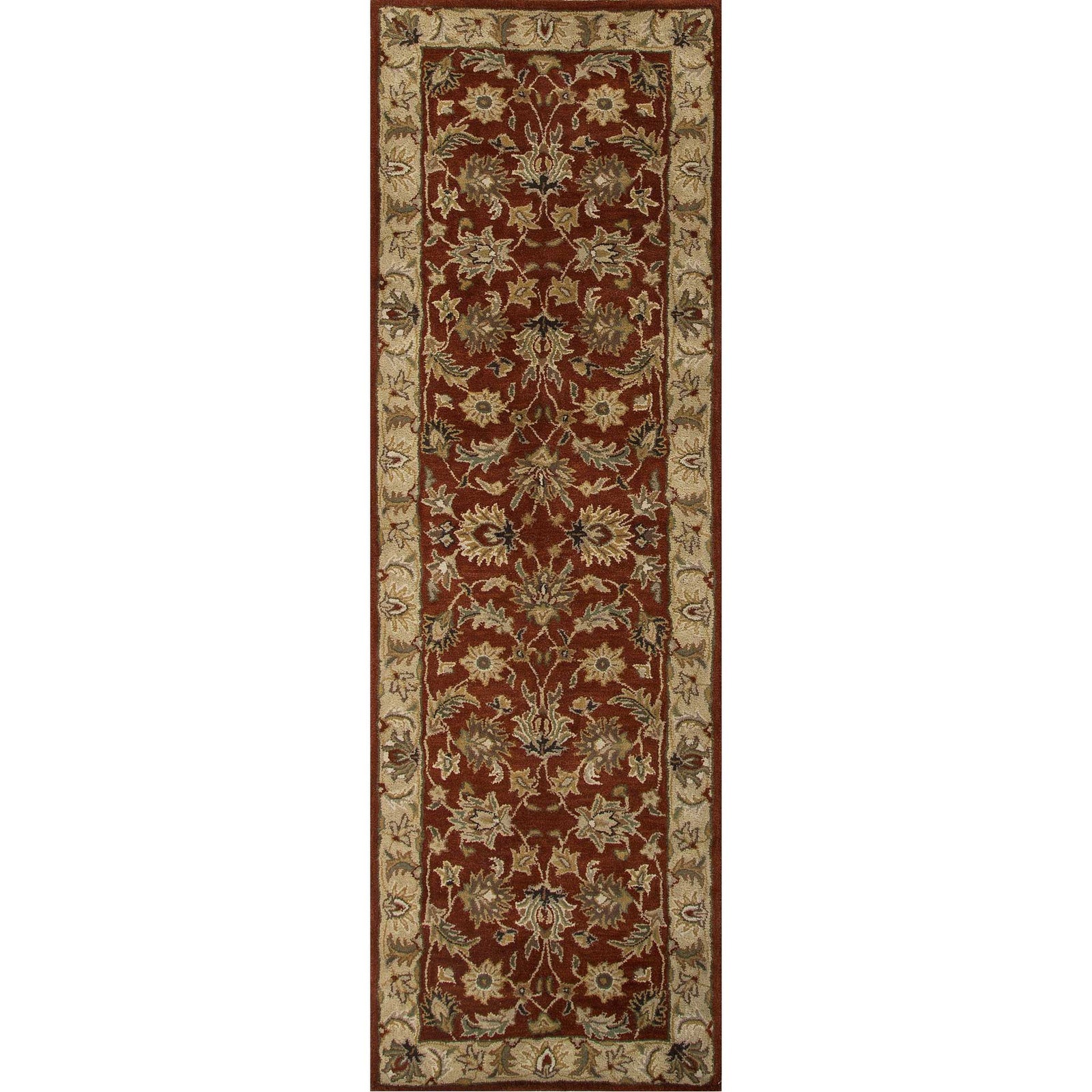 Mythos Selene Red Oxide/Sand Runner Rug
