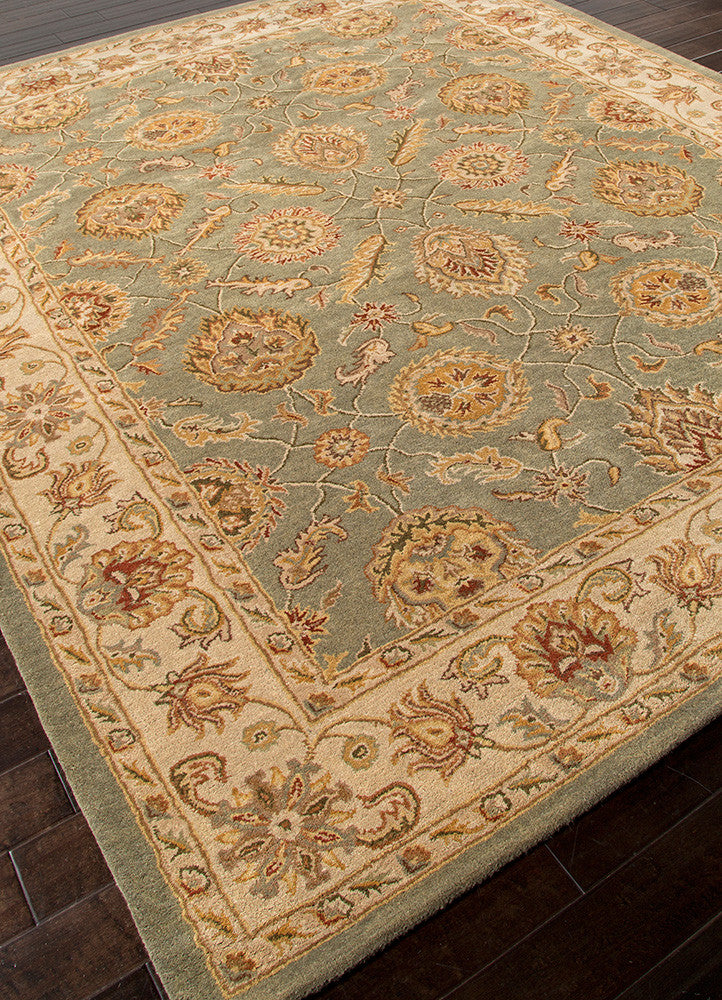 Mythos Callisto Sea Green/Light Gold Area Rug