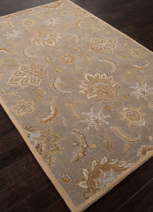 Mythos Abers Silver Gray/Soft Gold Area Rug