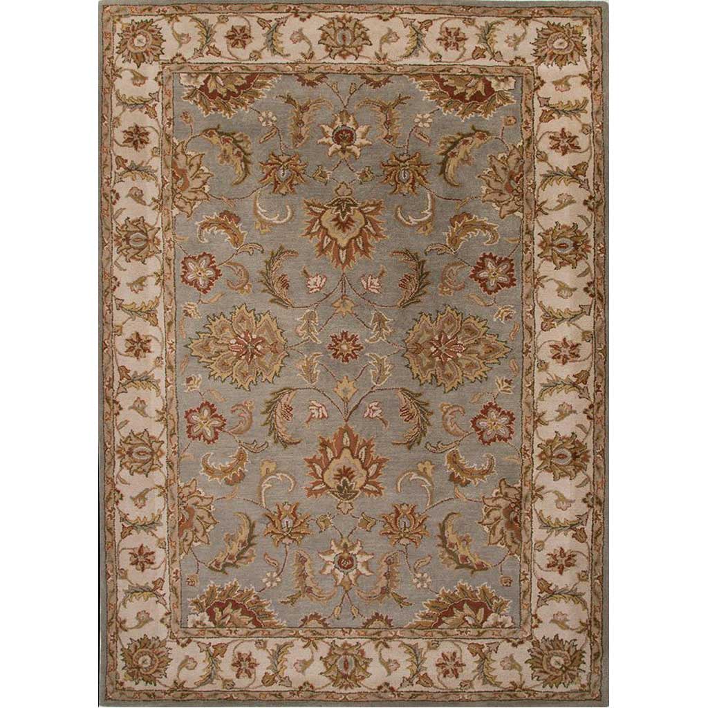 Mythos Zeus Light Blue/Antique White Area Rug