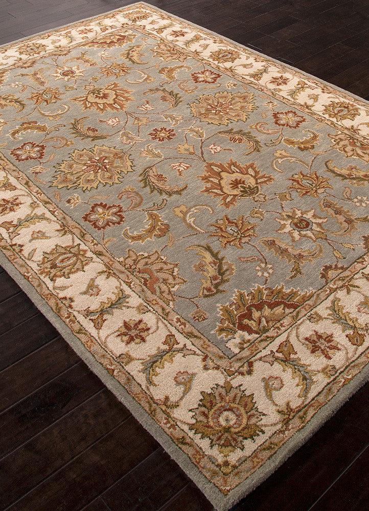 Mythos Zeus Light Blue/Antique White Area Rug