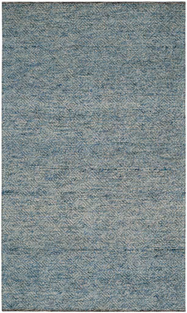 This 5' x 8' blue rug pairs tonal flecks with a subtle, tactile weave.