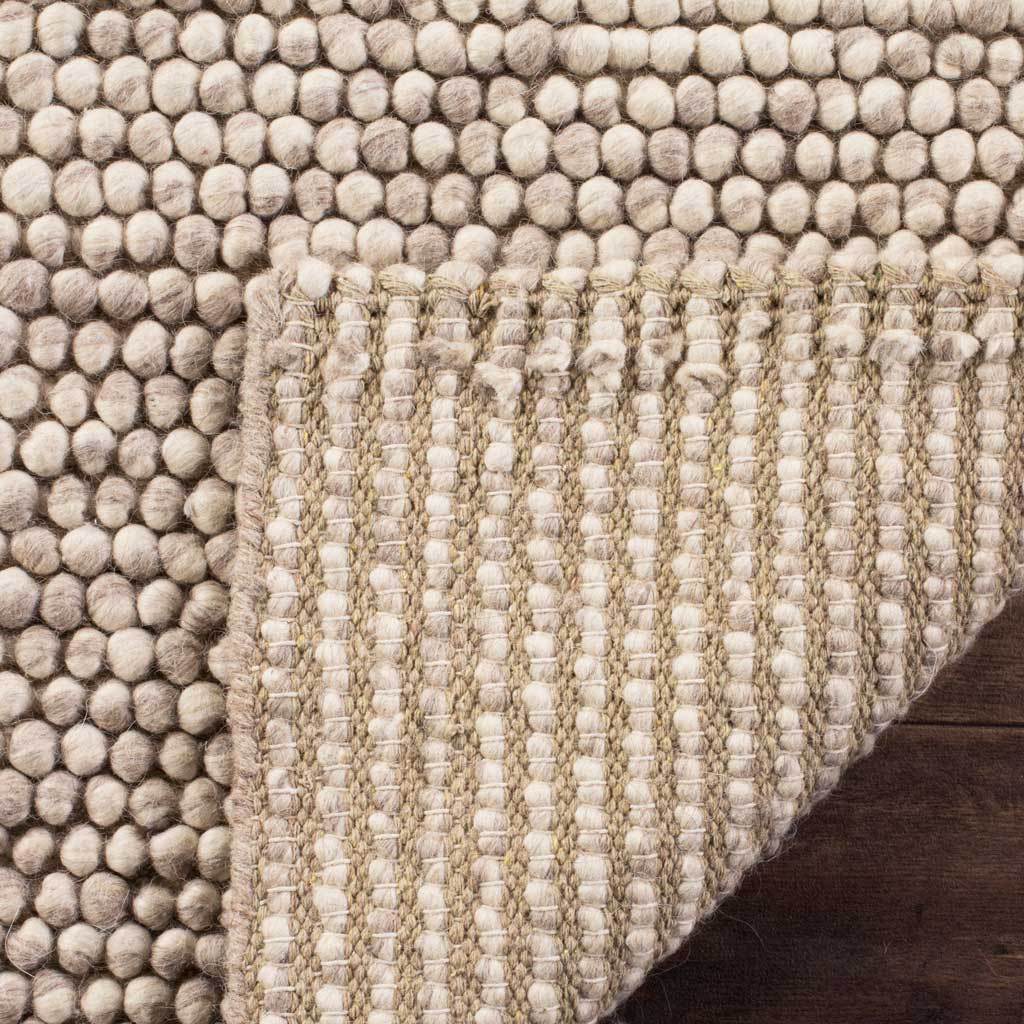 Natura Solid Beige Area Rug - Froy.com