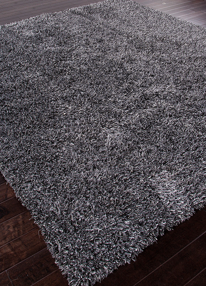 Nadia Ebony/Bleached Linen Area Rug