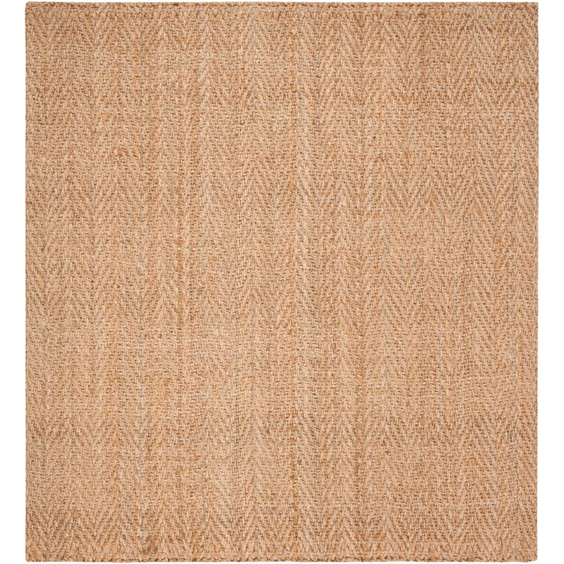 Natural Fiber Chevron Natural Area Rug - Froy.com
