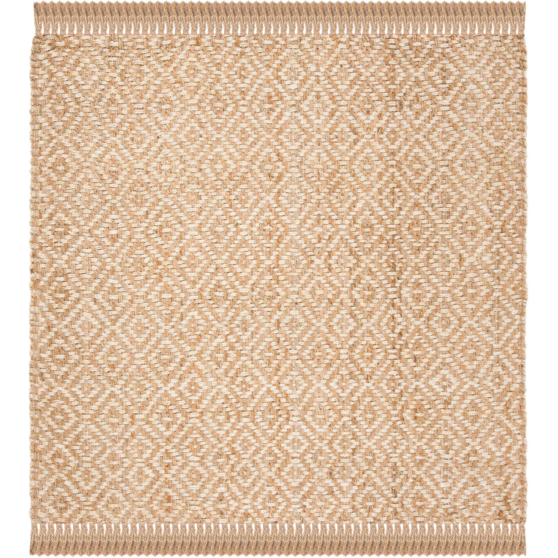 Natural Fiber Ivory/Natural Area Rug - Froy.com