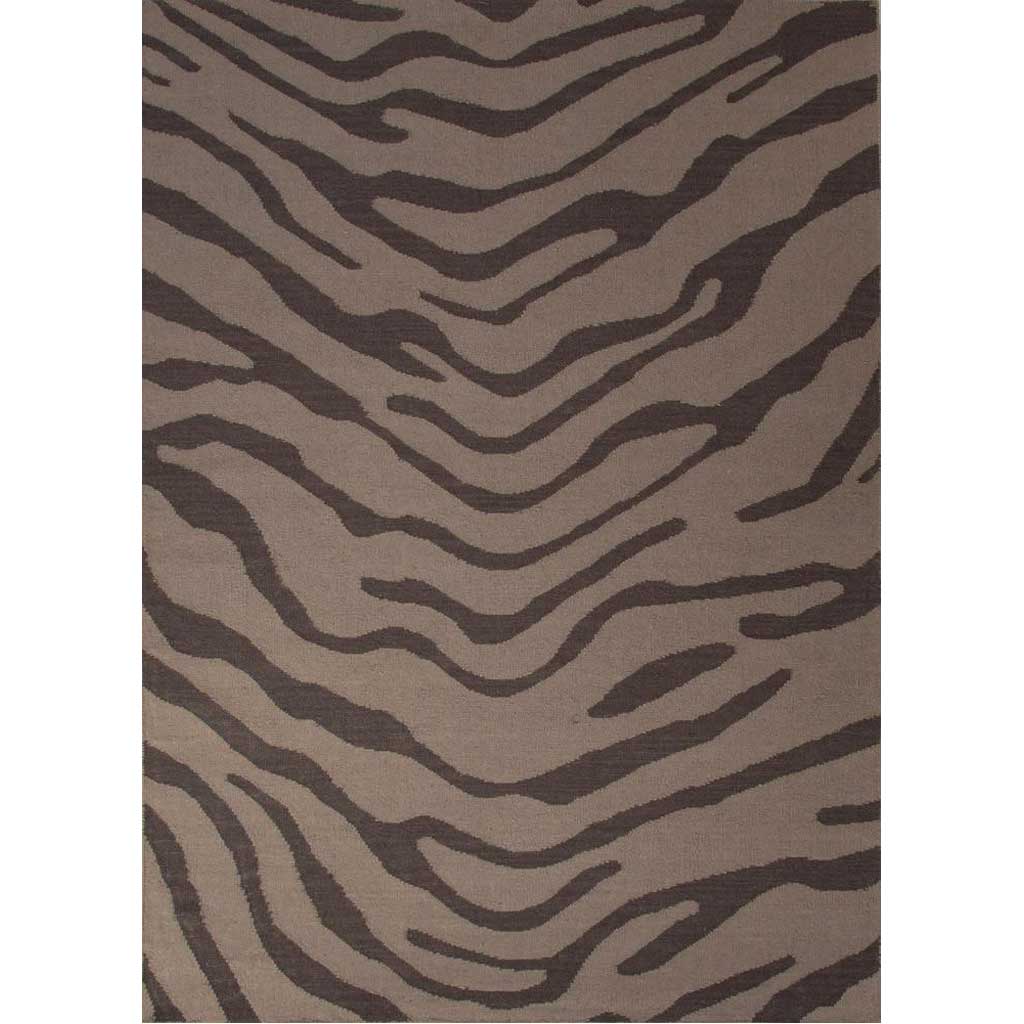 National Geographic Tiger Feather Gray/Walnut Area Rug