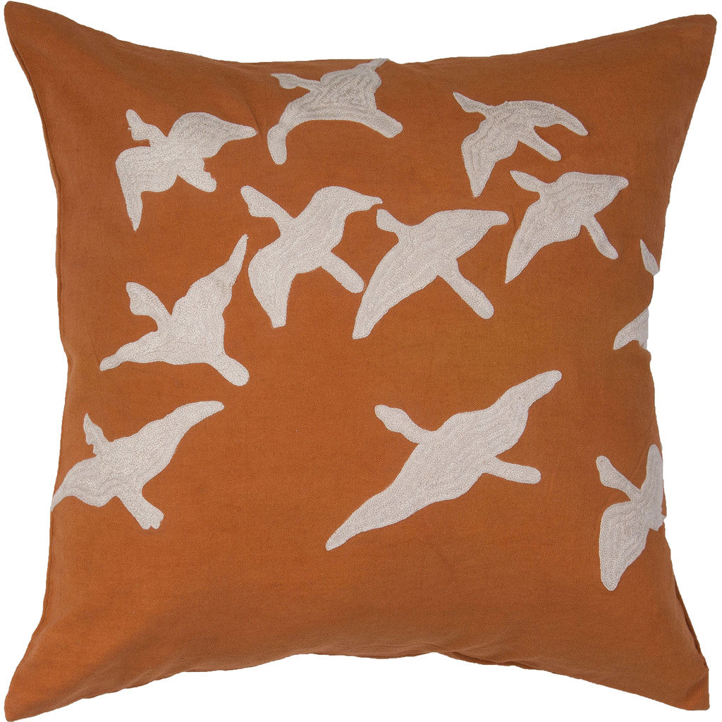 National Geographic Ng-01 Apricot Orange/Sandshell Pillow