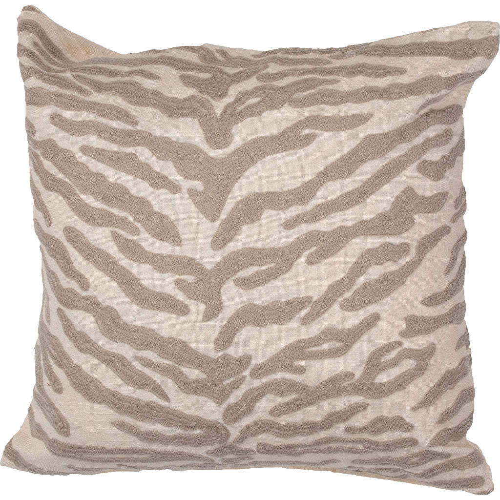 National Geographic Ng-02 Antique White/Simply Taupe Pillow