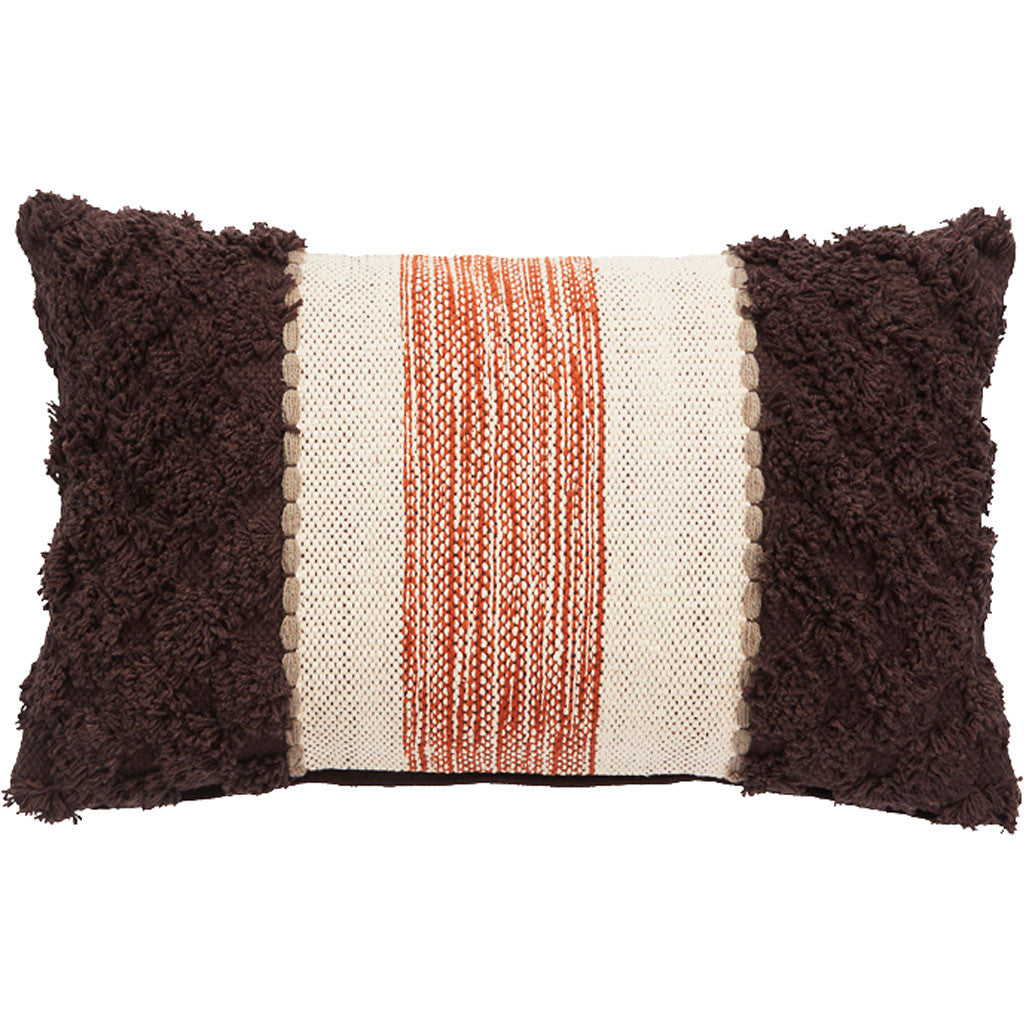 National Geographic Ng-26 Tobacco Brown/Antique White Pillow