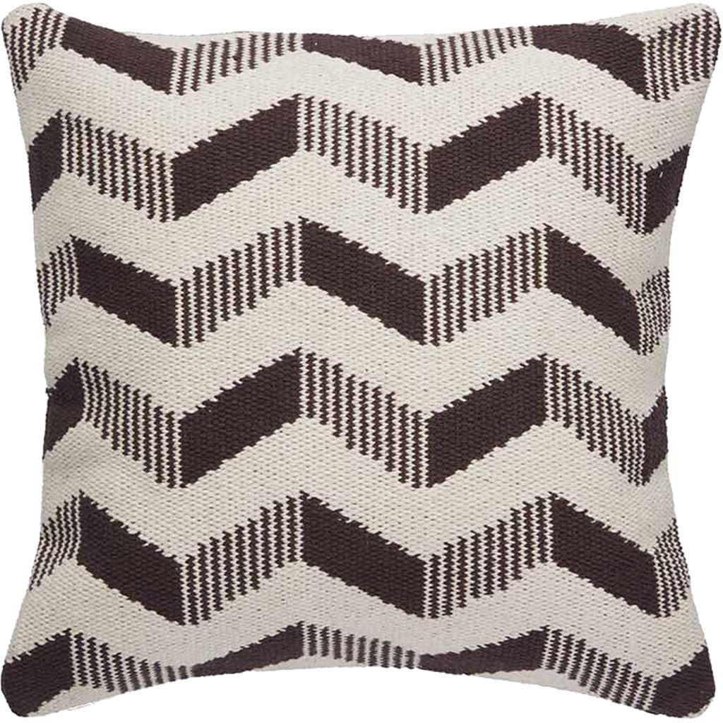 National Geographic Ng-30 Tobacco Brown/Antique White Pillow