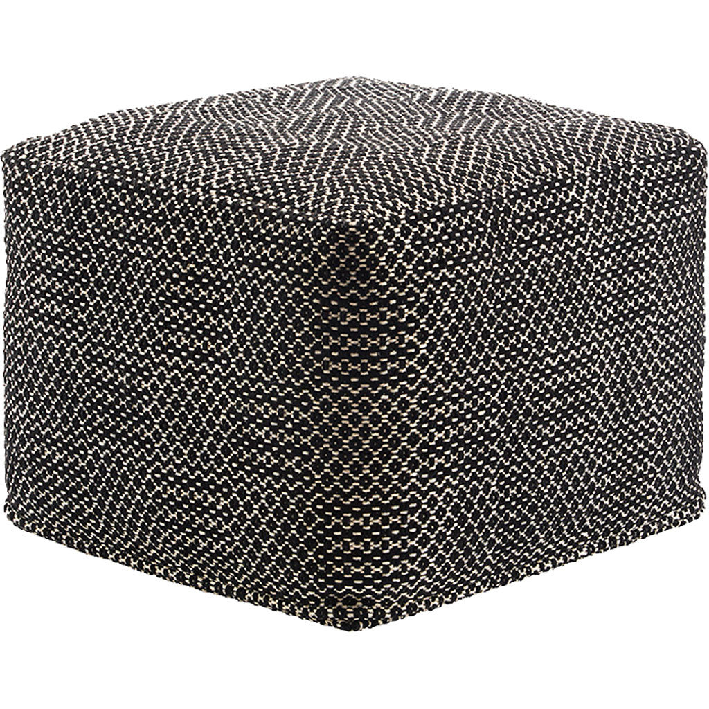 National Geographic NP-03 Caviar/Antique White Pouf